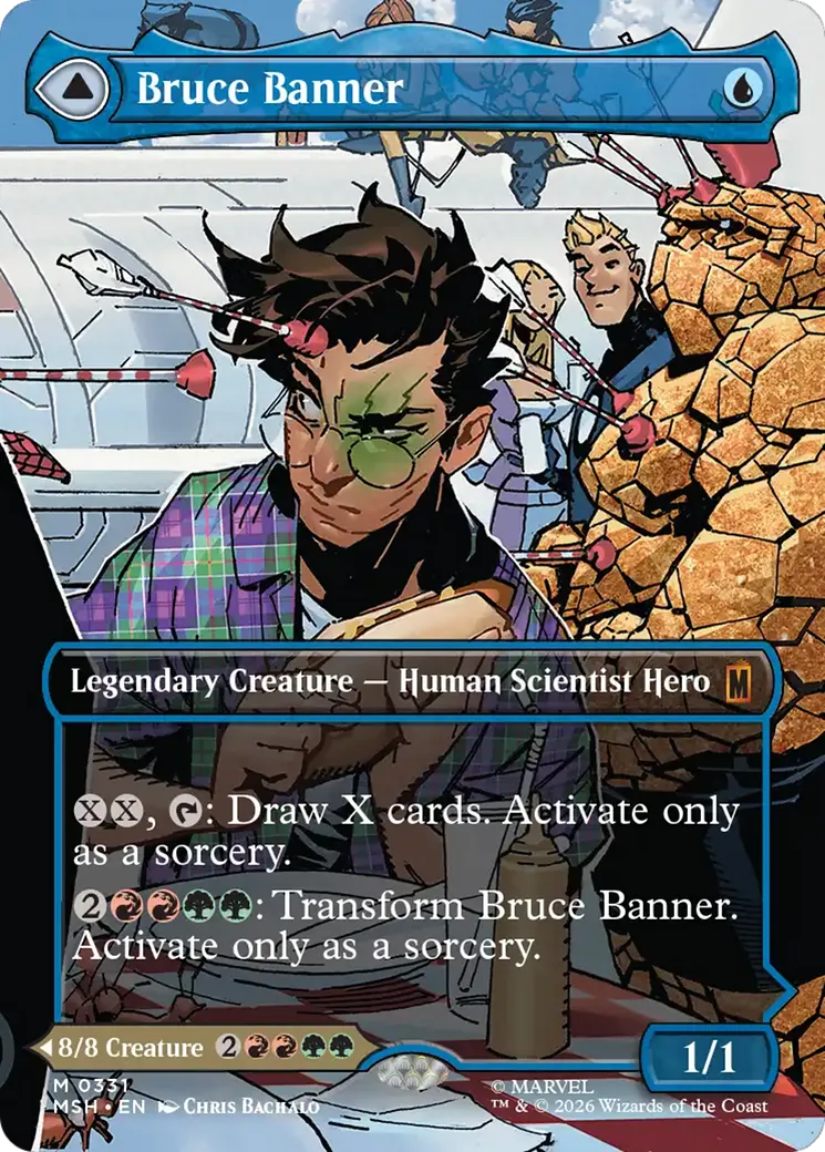 Bruce Banner // L'incroyable Hulk — Marvel Super Heroes — Magic: The Gathering