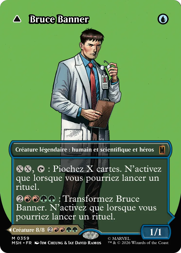 Bruce Banner // L'incroyable Hulk — Marvel Super Heroes — Magic: The Gathering