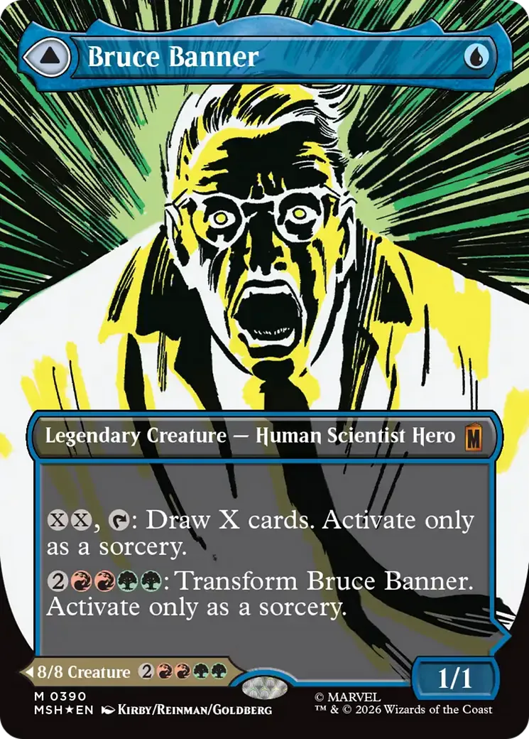 Bruce Banner // L'incroyable Hulk — Marvel Super Heroes — Magic: The Gathering