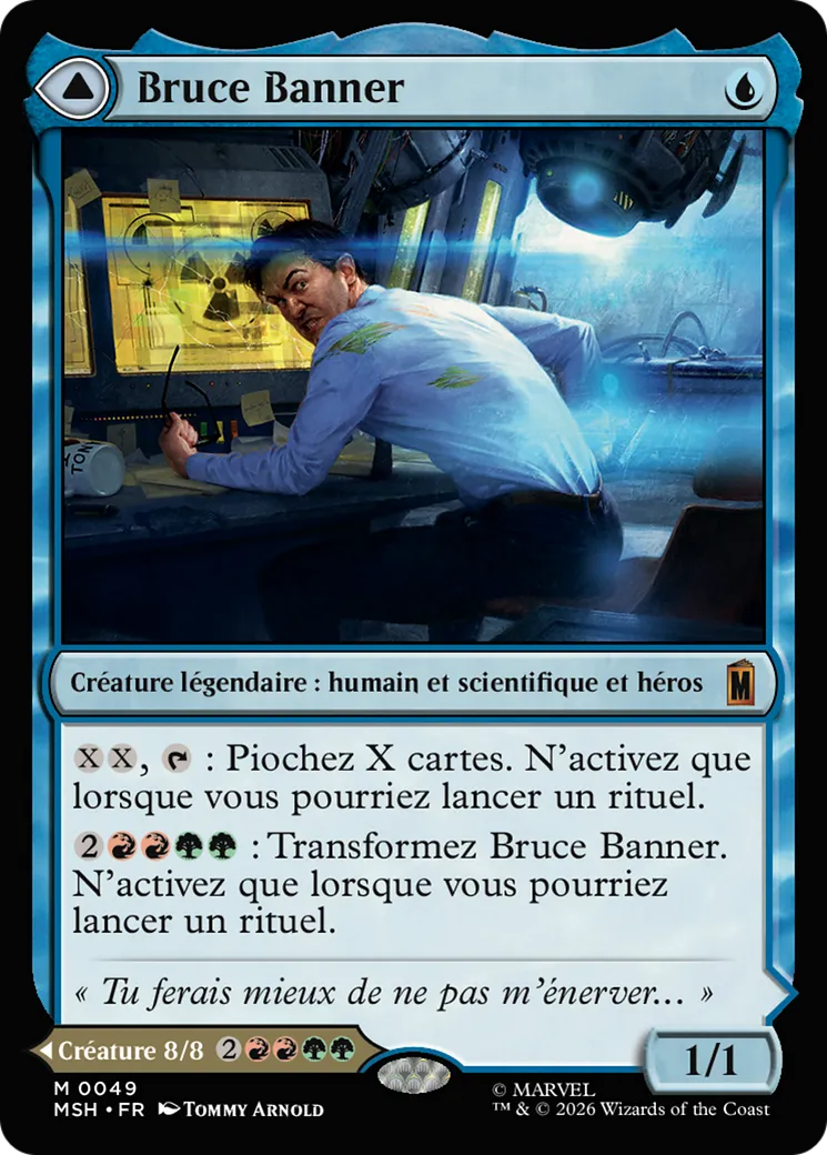 Bruce Banner // L'incroyable Hulk — Marvel Super Heroes — Magic: The Gathering
