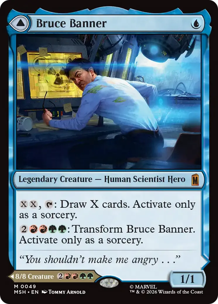 Bruce Banner // The Incredible Hulk — Marvel Super Heroes — Magic: The Gathering