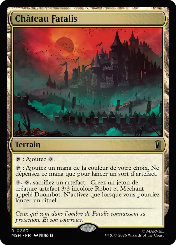Château Fatalis — Marvel Super Heroes — Magic: The Gathering
