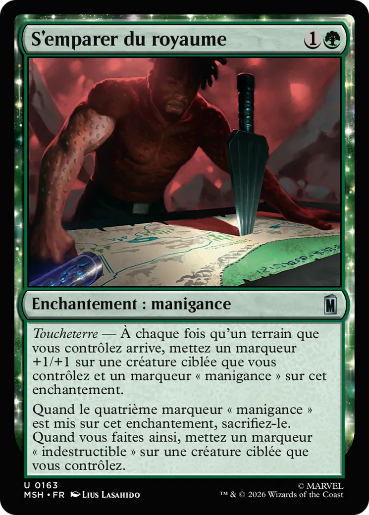 S'emparer du royaume — Marvel Super Heroes — Magic: The Gathering