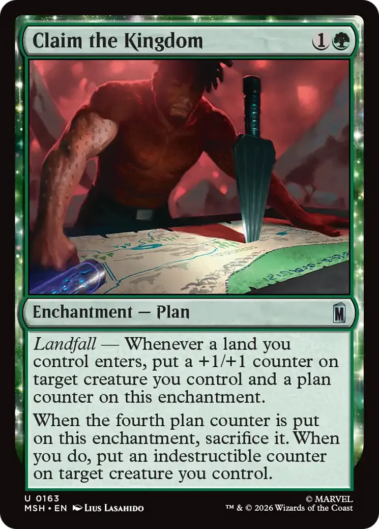 Claim the Kingdom — Marvel Super Heroes — Magic: The Gathering