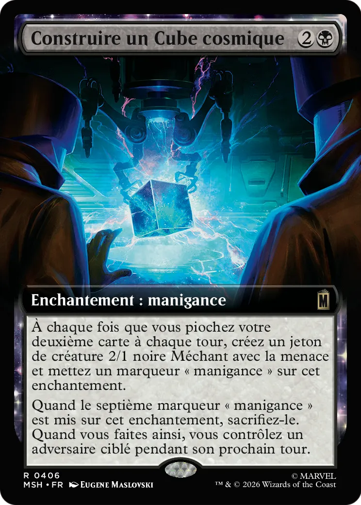 Construire un Cube cosmique — Marvel Super Heroes — Magic: The Gathering