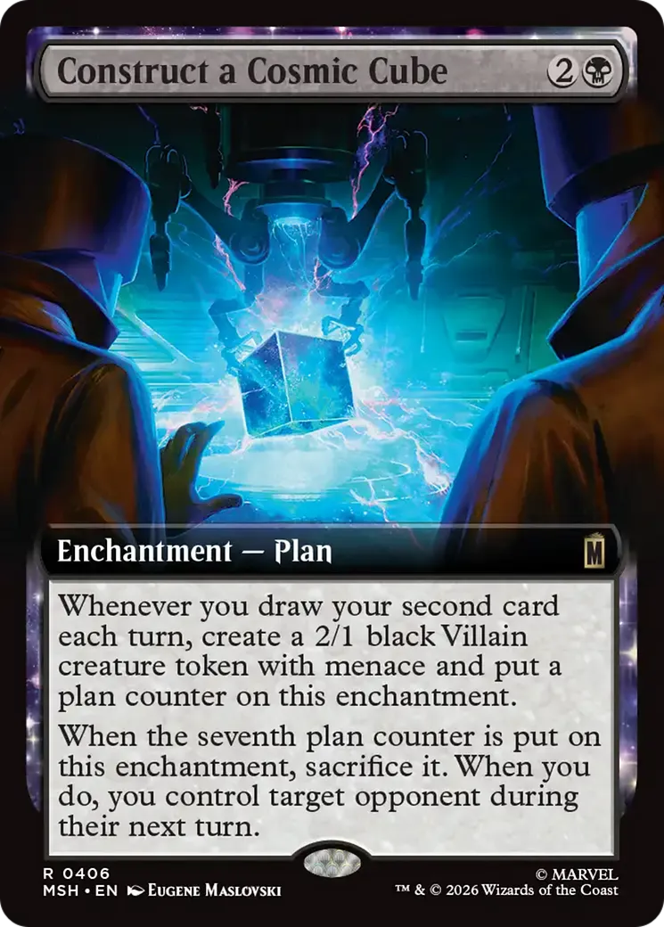 Construct a Cosmic Cube — Marvel Super Heroes — Magic: The Gathering