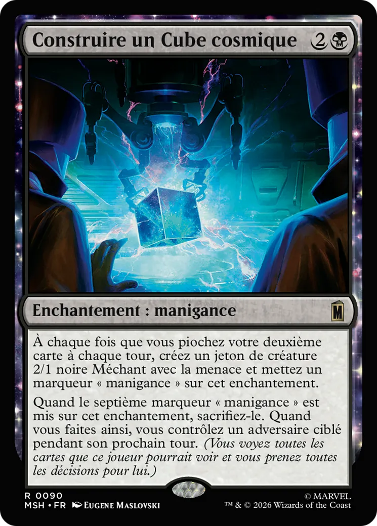 Construire un Cube cosmique — Marvel Super Heroes — Magic: The Gathering