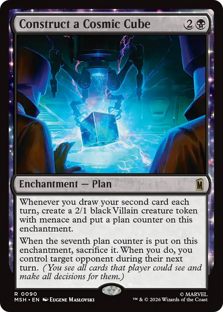 Construire un Cube cosmique — Marvel Super Heroes — Magic: The Gathering