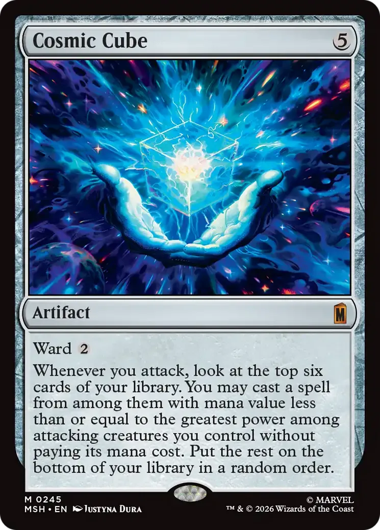 Cosmic Cube — Marvel Super Heroes — Magic: The Gathering
