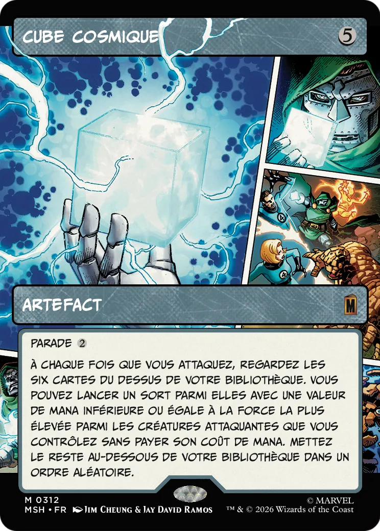 Cube cosmique — Marvel Super Heroes — Magic: The Gathering