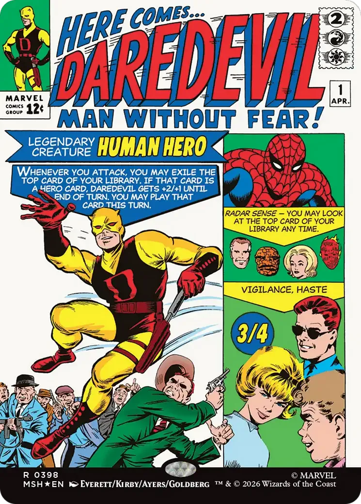 Daredevil, l'homme sans peur — Marvel Super Heroes — Magic: The Gathering