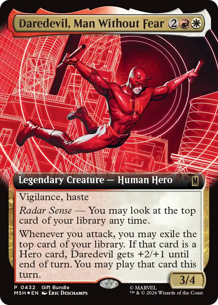Daredevil, l'homme sans peur — Marvel Super Heroes — Magic: The Gathering