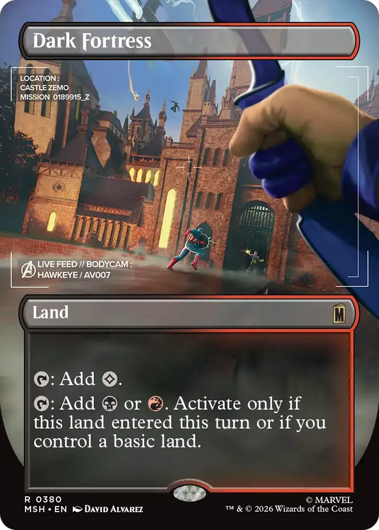 Dark Fortress — Marvel Super Heroes — Magic: The Gathering