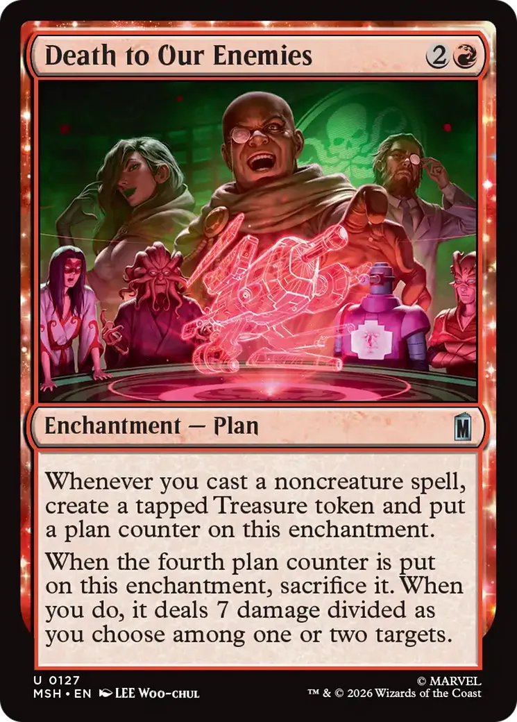 Death to Our Enemies — Marvel Super Heroes — Magic: The Gathering