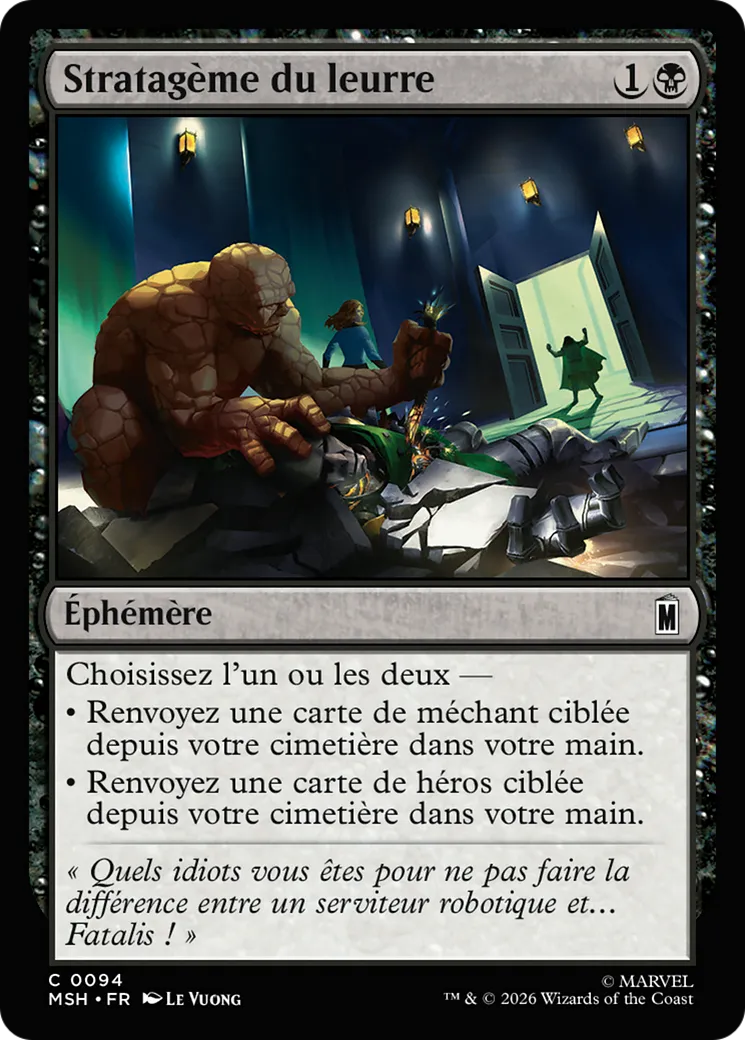 Stratagème du leurre — Marvel Super Heroes — Magic: The Gathering
