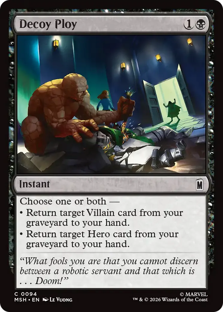 Stratagème du leurre — Marvel Super Heroes — Magic: The Gathering