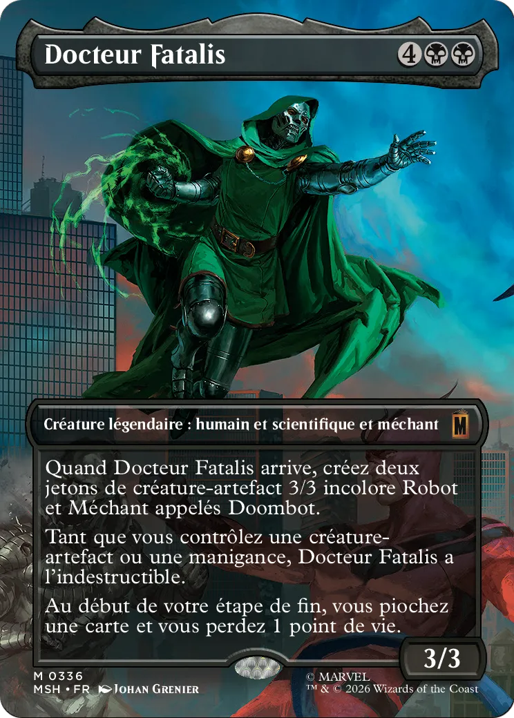 Docteur Fatalis — Marvel Super Heroes — Magic: The Gathering