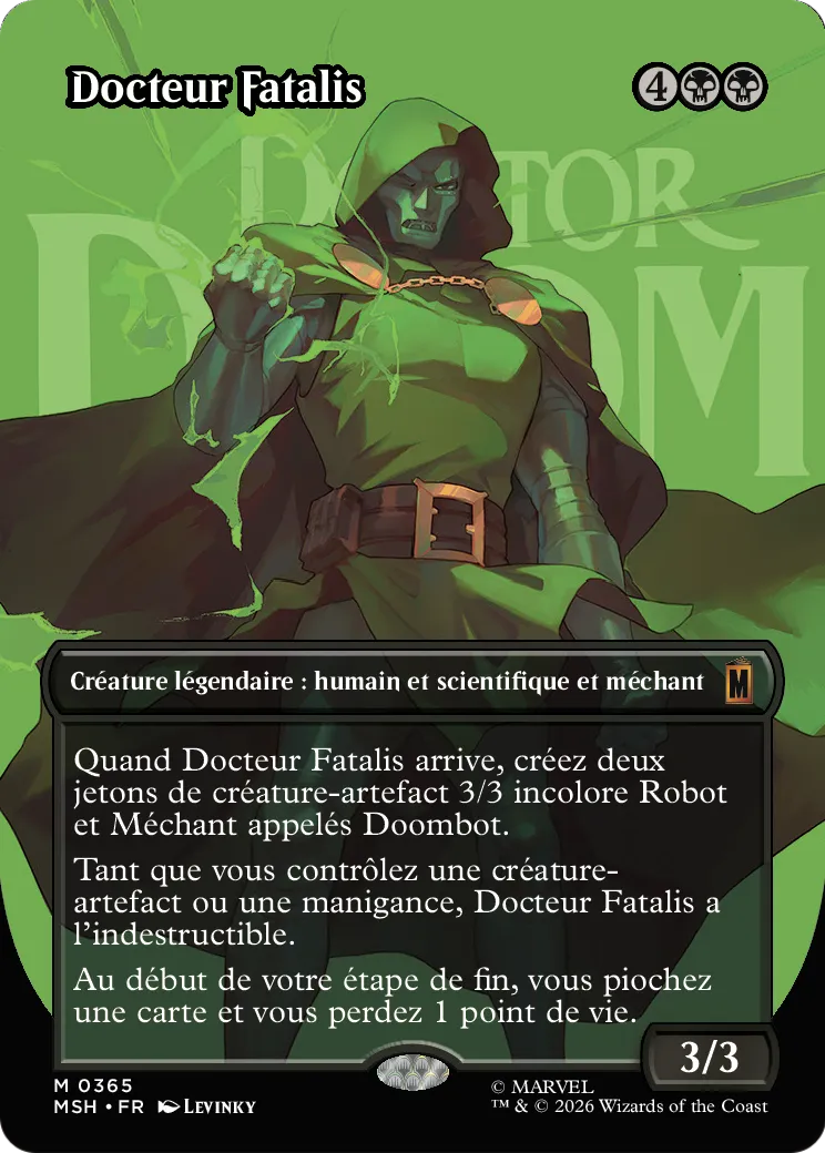 Docteur Fatalis — Marvel Super Heroes — Magic: The Gathering