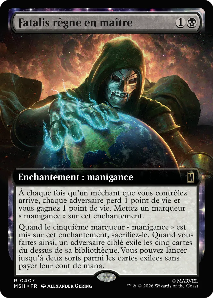 Fatalis règne en maître — Marvel Super Heroes — Magic: The Gathering