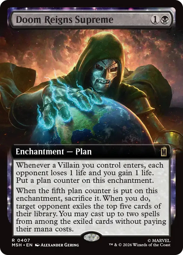 Doom Reigns Supreme — Marvel Super Heroes — Magic: The Gathering