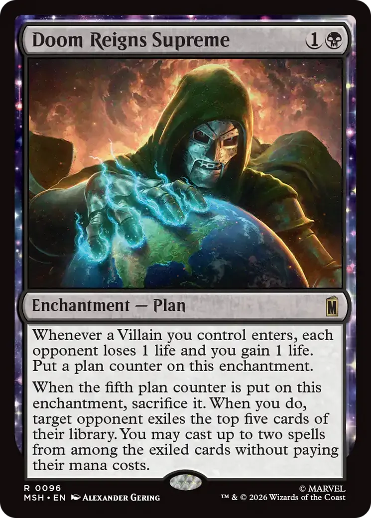Fatalis règne en maître — Marvel Super Heroes — Magic: The Gathering