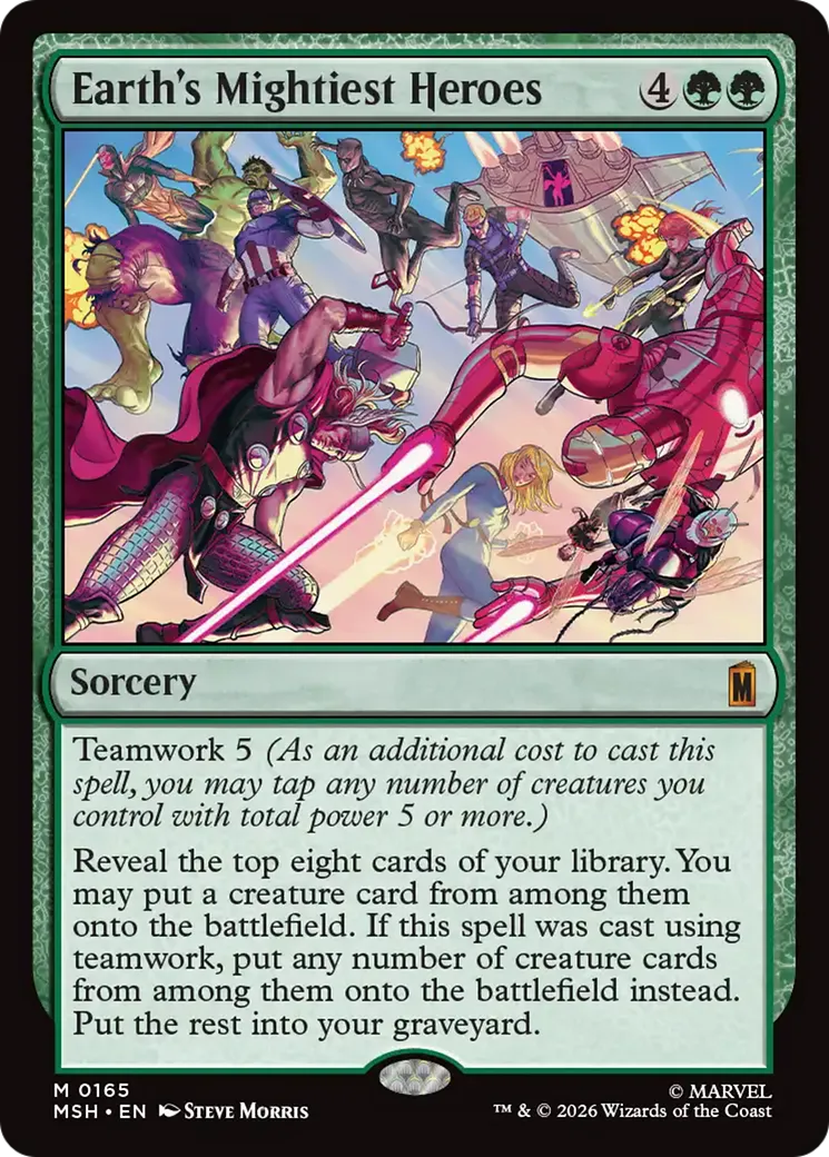 Earth's Mightiest Heroes — Marvel Super Heroes — Magic: The Gathering