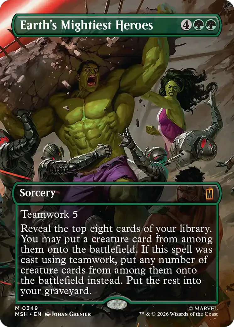 Earth's Mightiest Heroes — Marvel Super Heroes — Magic: The Gathering