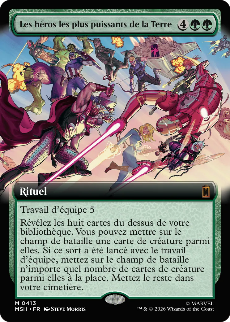 Les héros les plus puissants de la Terre — Marvel Super Heroes — Magic: The Gathering