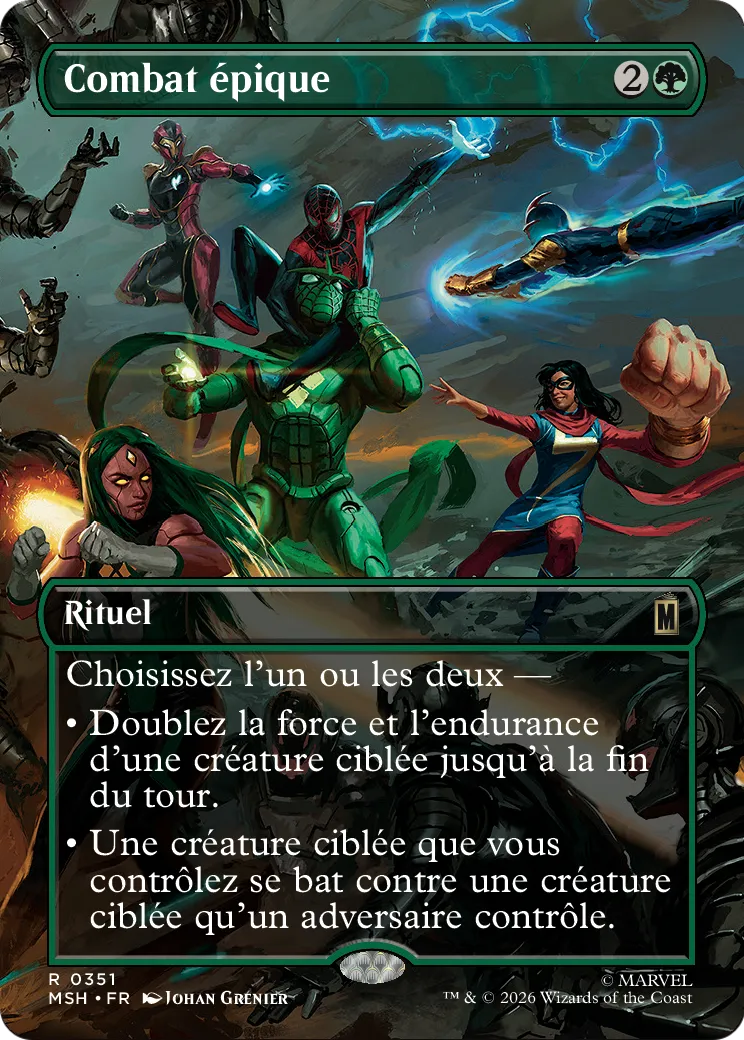 Combat épique — Marvel Super Heroes — Magic: The Gathering