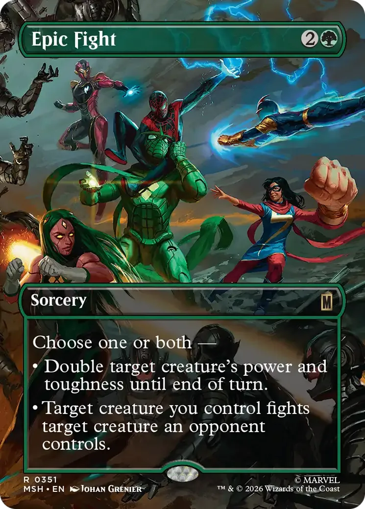 Epic Fight — Marvel Super Heroes — Magic: The Gathering