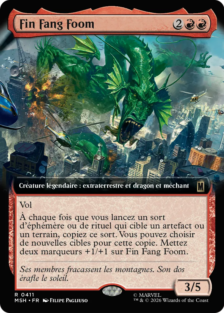 Fin Fang Foom — Marvel Super Heroes — Magic: The Gathering