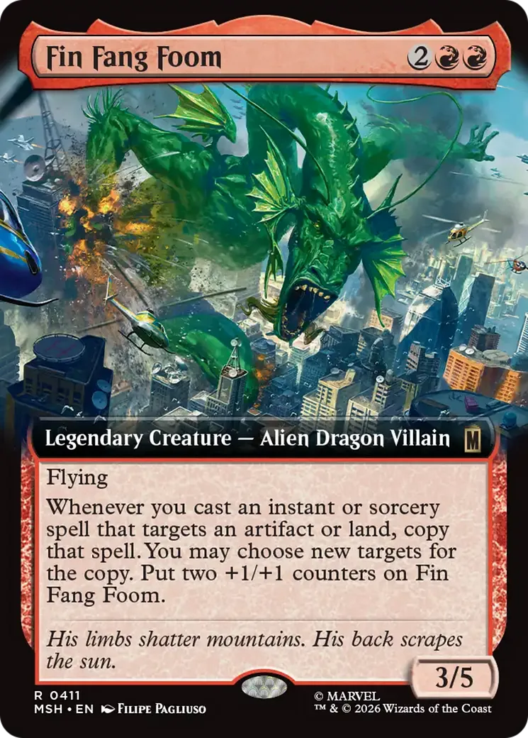 Fin Fang Foom — Marvel Super Heroes — Magic: The Gathering