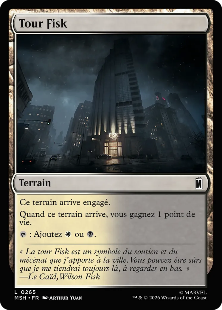 Tour Fisk — Marvel Super Heroes — Magic: The Gathering