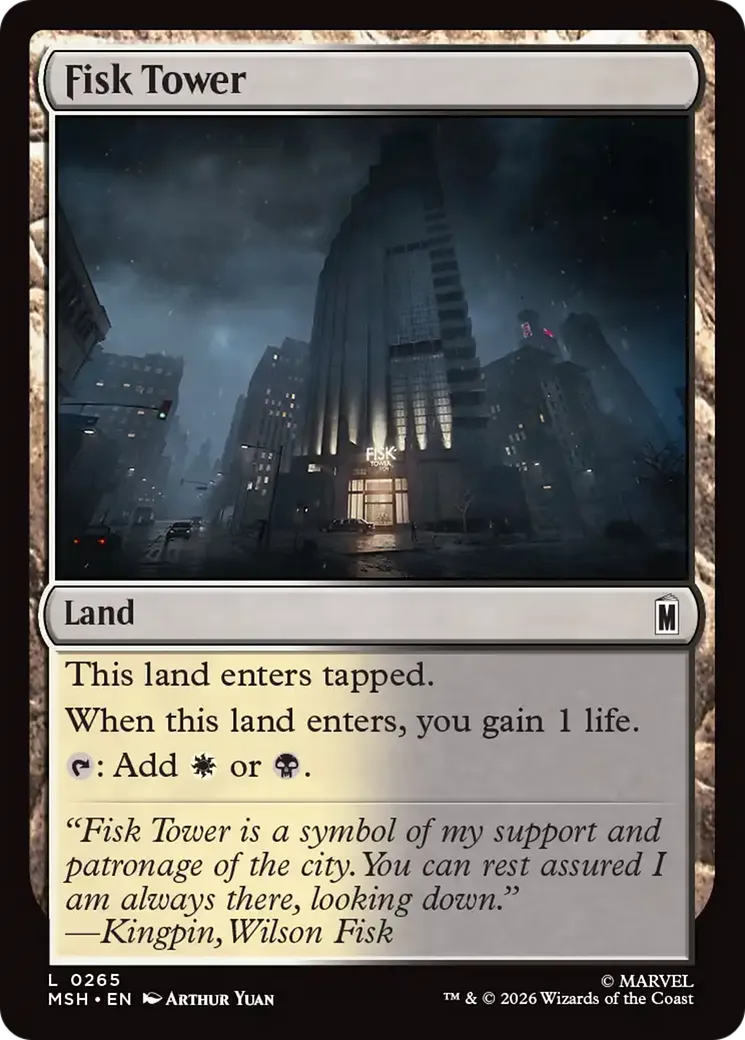 Tour Fisk — Marvel Super Heroes — Magic: The Gathering