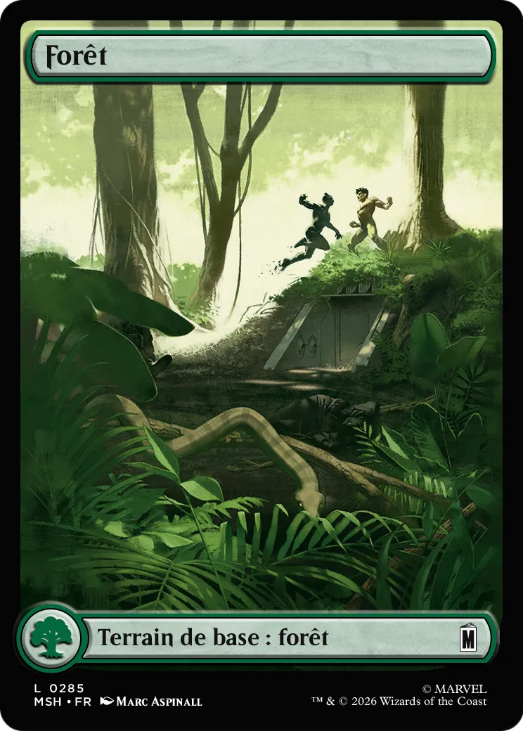Forêt — Marvel Super Heroes — Magic: The Gathering