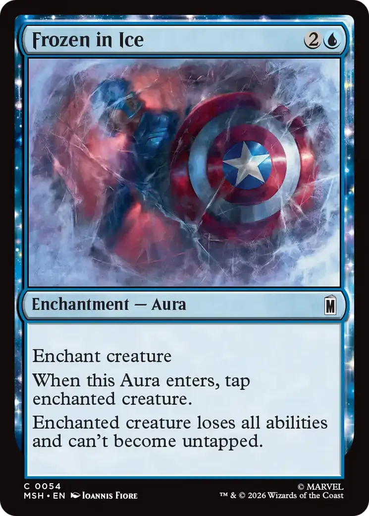 Frozen in Ice — Marvel Super Heroes — Magic: The Gathering
