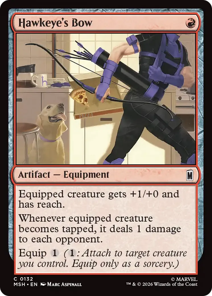 Arc de Hawkeye — Marvel Super Heroes — Magic: The Gathering