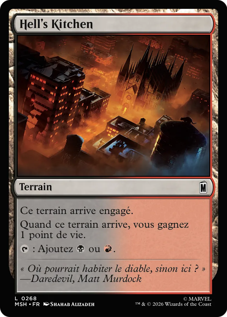 Hell's Kitchen — Marvel Super Heroes — Magic: The Gathering