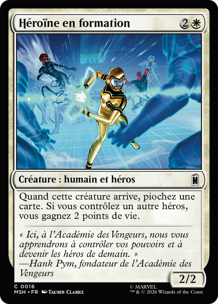 Héroïne en formation — Marvel Super Heroes — Magic: The Gathering