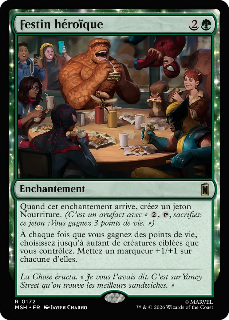 Festin héroïque — Marvel Super Heroes — Magic: The Gathering