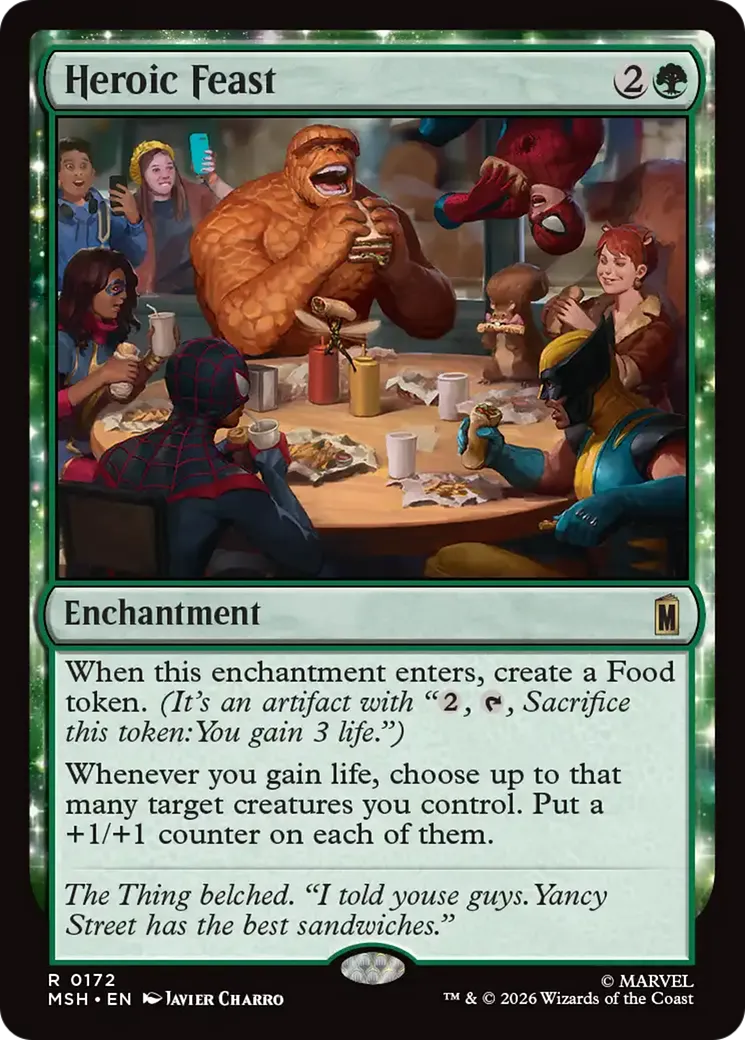 Festin héroïque — Marvel Super Heroes — Magic: The Gathering