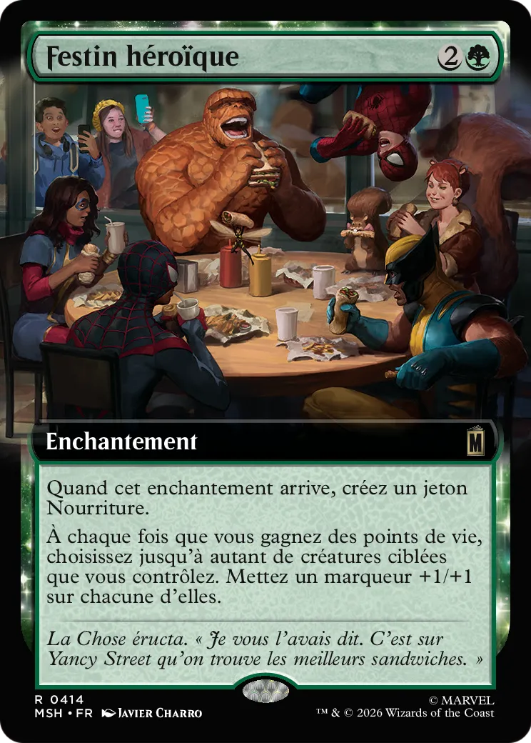 Festin héroïque — Marvel Super Heroes — Magic: The Gathering