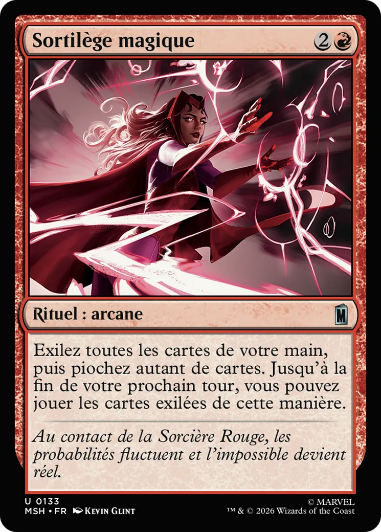 Sortilège magique — Marvel Super Heroes — Magic: The Gathering