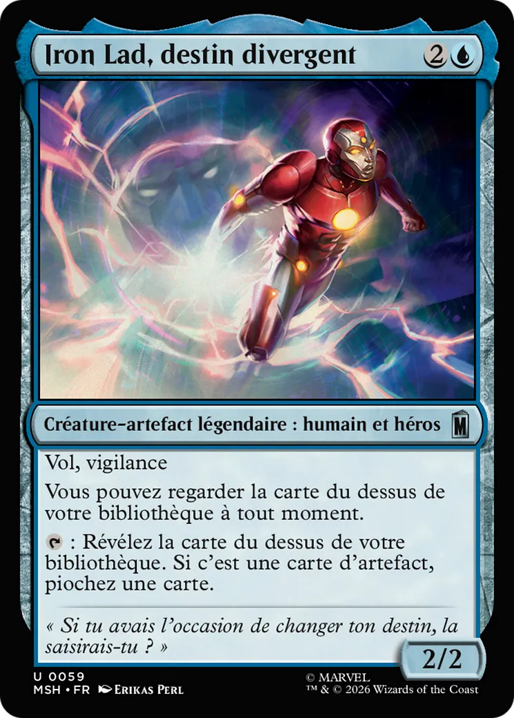 Iron Lad, destin divergent — Marvel Super Heroes — Magic: The Gathering