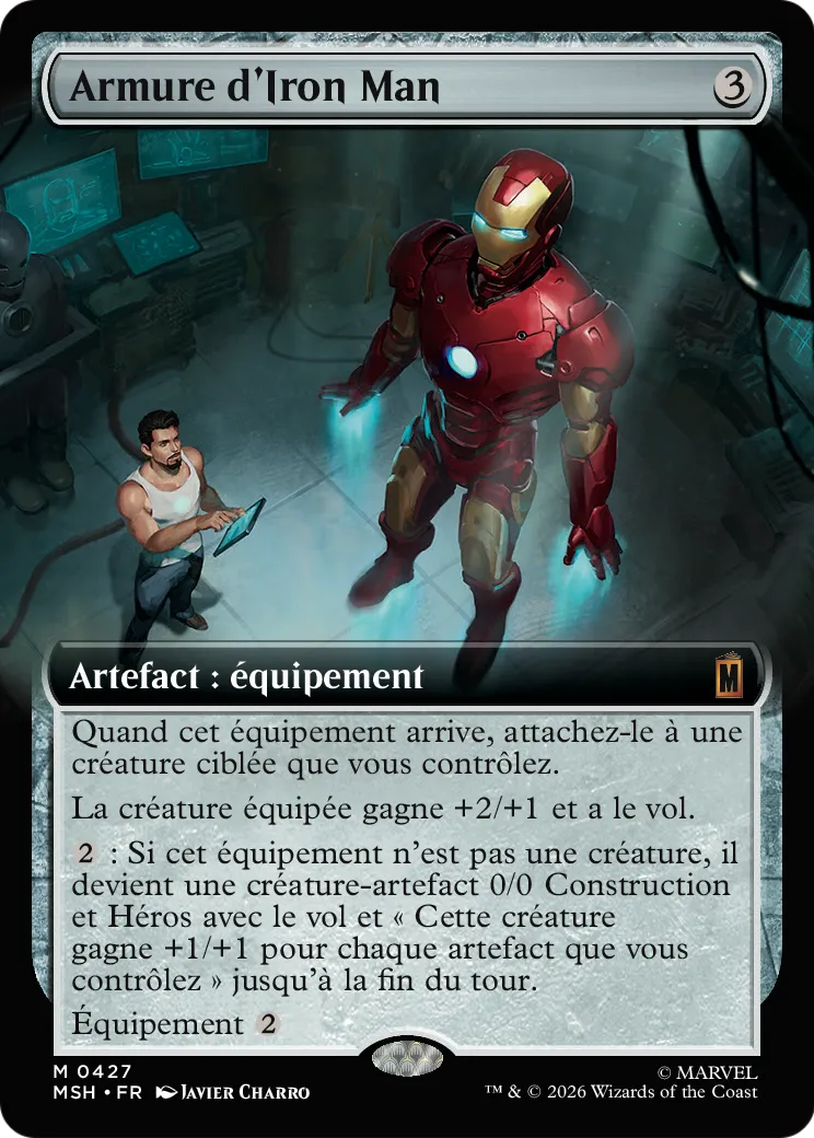 Armure d'Iron Man — Marvel Super Heroes — Magic: The Gathering