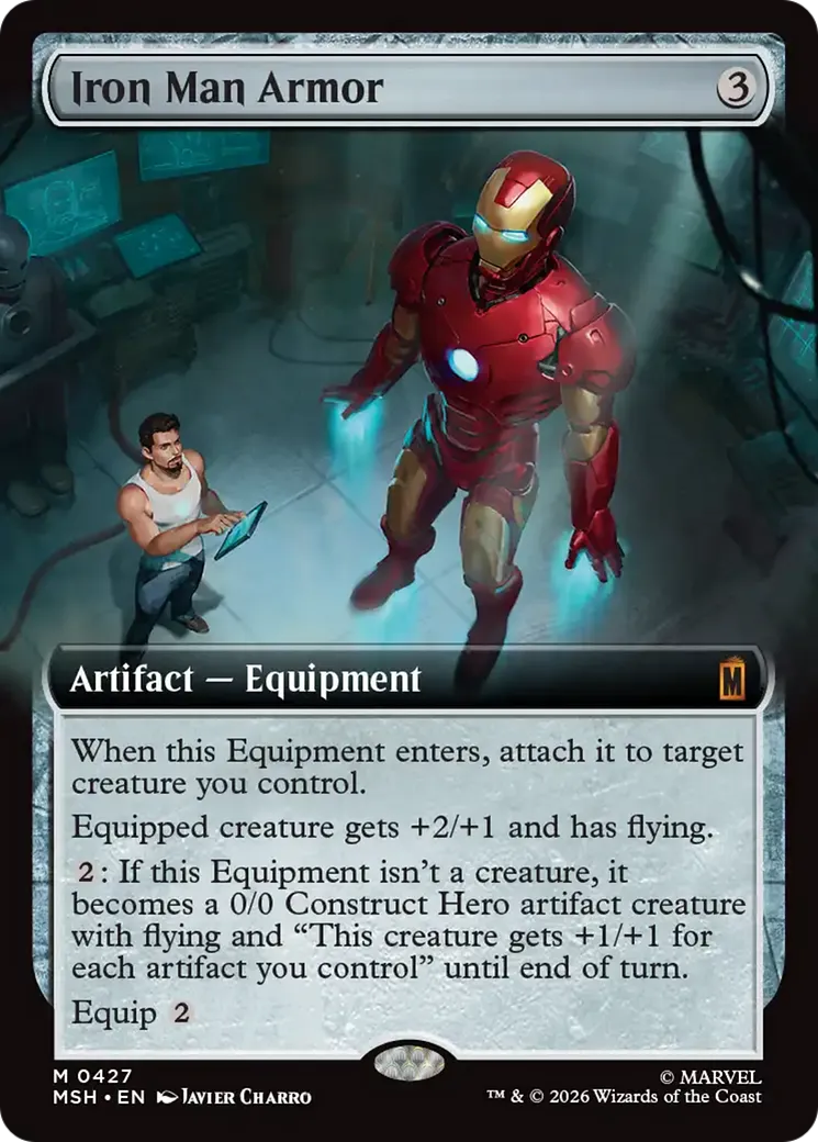 Iron Man Armor — Marvel Super Heroes — Magic: The Gathering