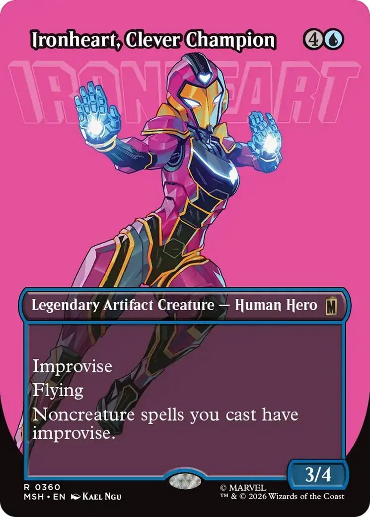 Ironheart, Clever Champion — Marvel Super Heroes — Magic: The Gathering