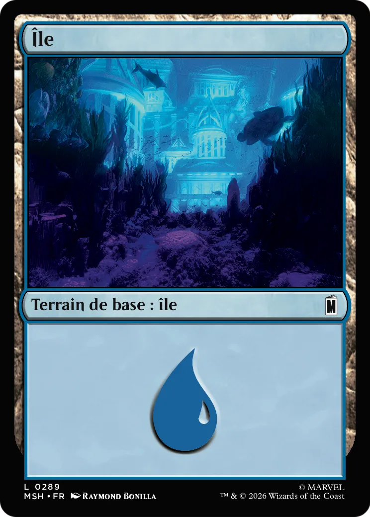 Île — Marvel Super Heroes — Magic: The Gathering