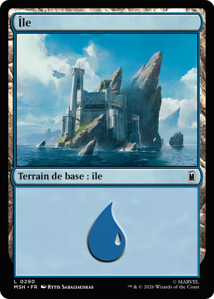Île — Marvel Super Heroes — Magic: The Gathering