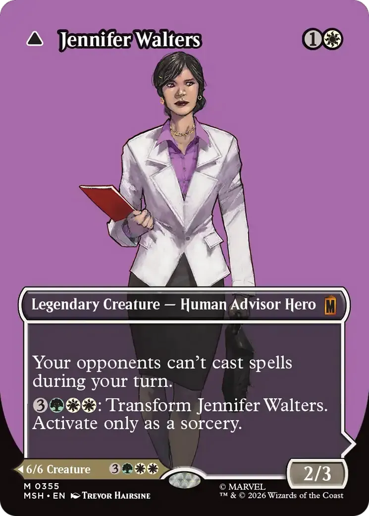Jennifer Walters // La sensationnelle Miss Hulk — Marvel Super Heroes — Magic: The Gathering